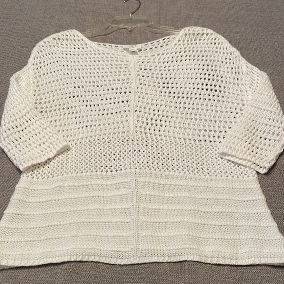 NWOT LOFT Outlet LOUNGE Crochet Top - Picture 12 of 12